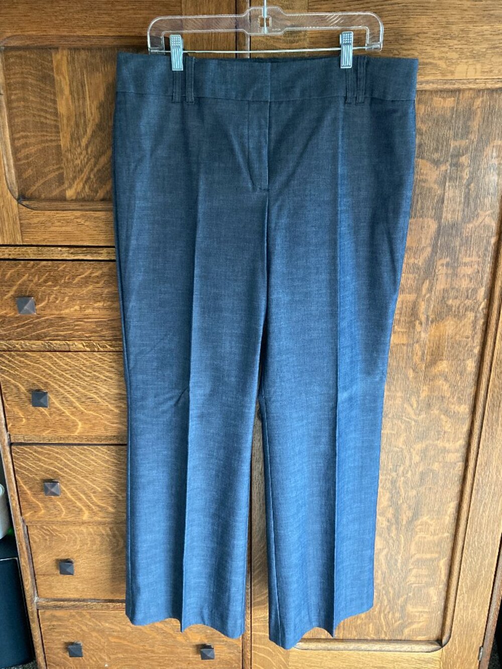 LOFT Ann slacks, grey, new without tags, 14